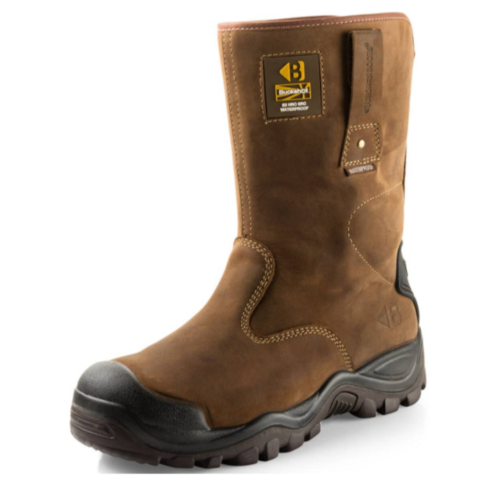 Buckler BSH010BR Dark Brown Safety Rigger Boot 1
