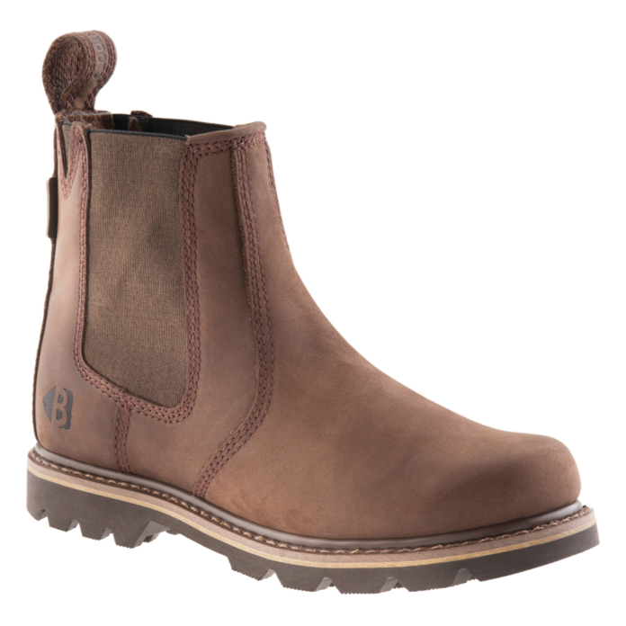 Buckler Buckflex Chocolate Leather Dealer Boot 1