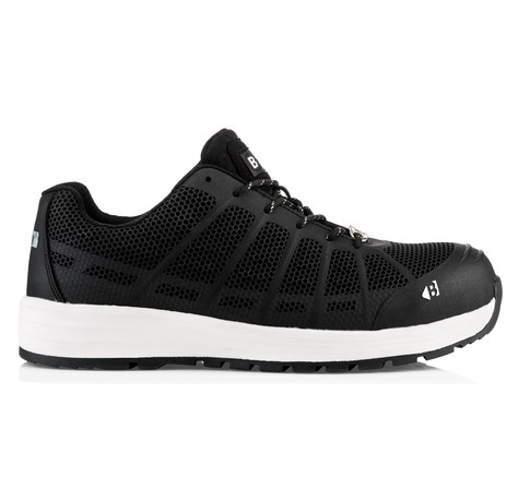 Buckler Kez Largo Bay Black Safety Lace Trainer