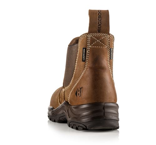 Buckler Nubuckz Dealerz Non-Safety Dealer Boot Dark Brown 2