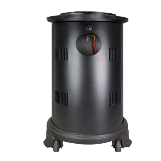 Provence 3kw Portable Gas Stove Heater Matt Black 3