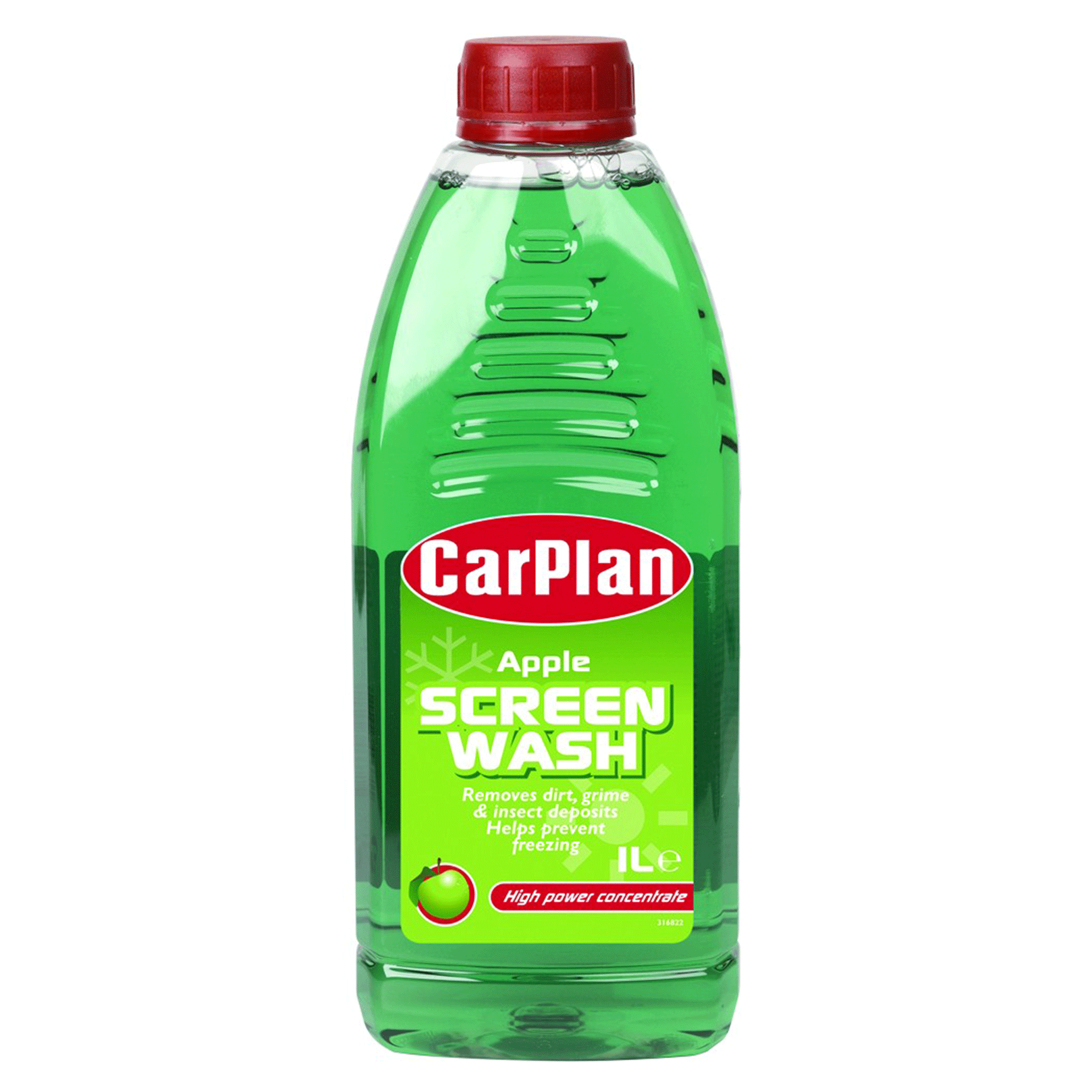 Carplan 1L Apple Scented Screenwash Concentrate