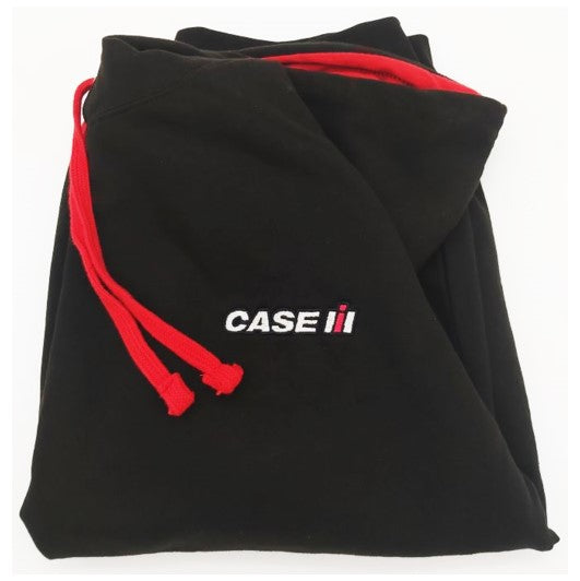 Case IH Genuine Black Adult Hoodie 1