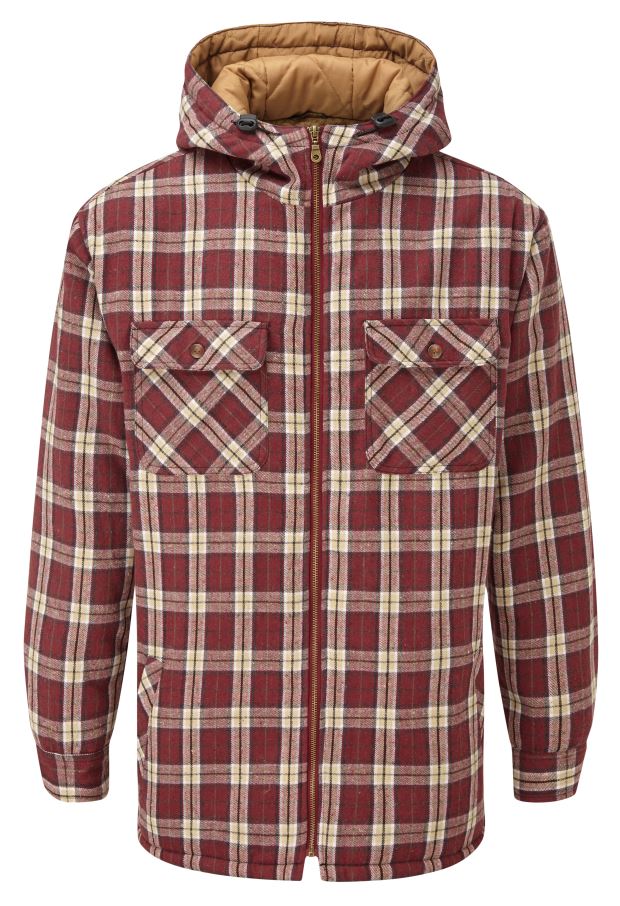 Castle 125 Penarth Hoodie Jacket Red 1