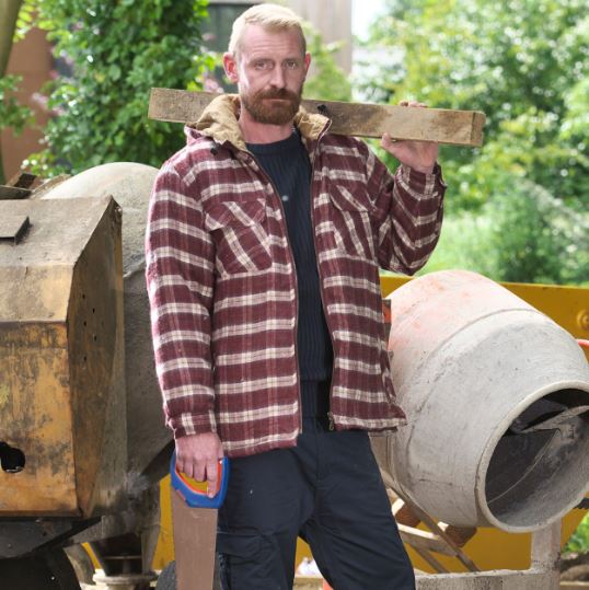 Castle 125 Penarth Hoodie Jacket Red 2