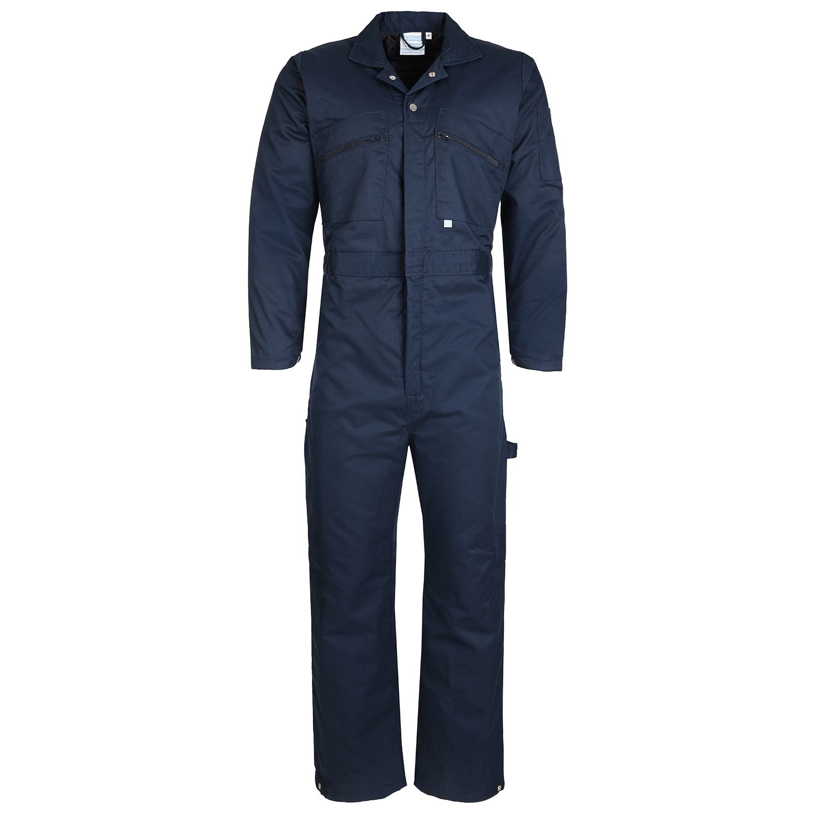 Castle Fort Quilted Coverall Navy Blue 1