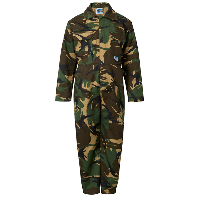 Castle Junior Tearaway Overalls Woodland 1