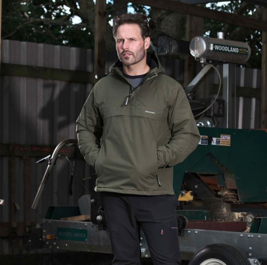 Tuff Stuff Sutherland Windbreaker Jacket Green 2