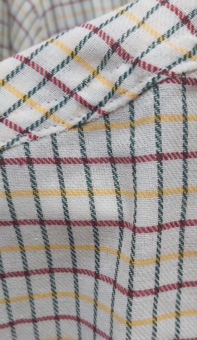 Castle Tattersall Brushed Flannel Check Shirt Green 3