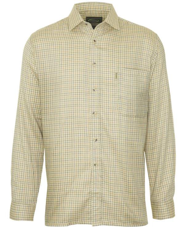 Champion Cartmel Men's Fleece Lined Shirt Stone 2