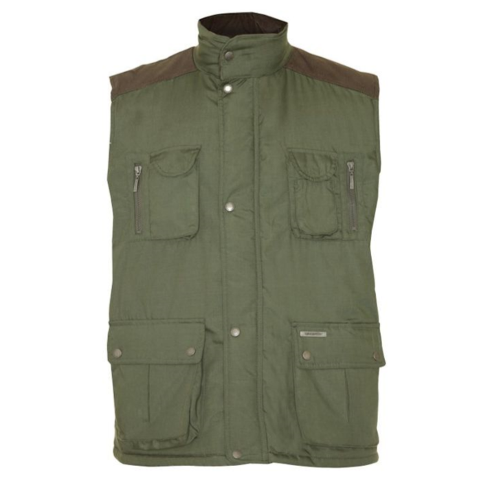 Champion Exmoor Men's Bodywarmer Olive 1.jpg