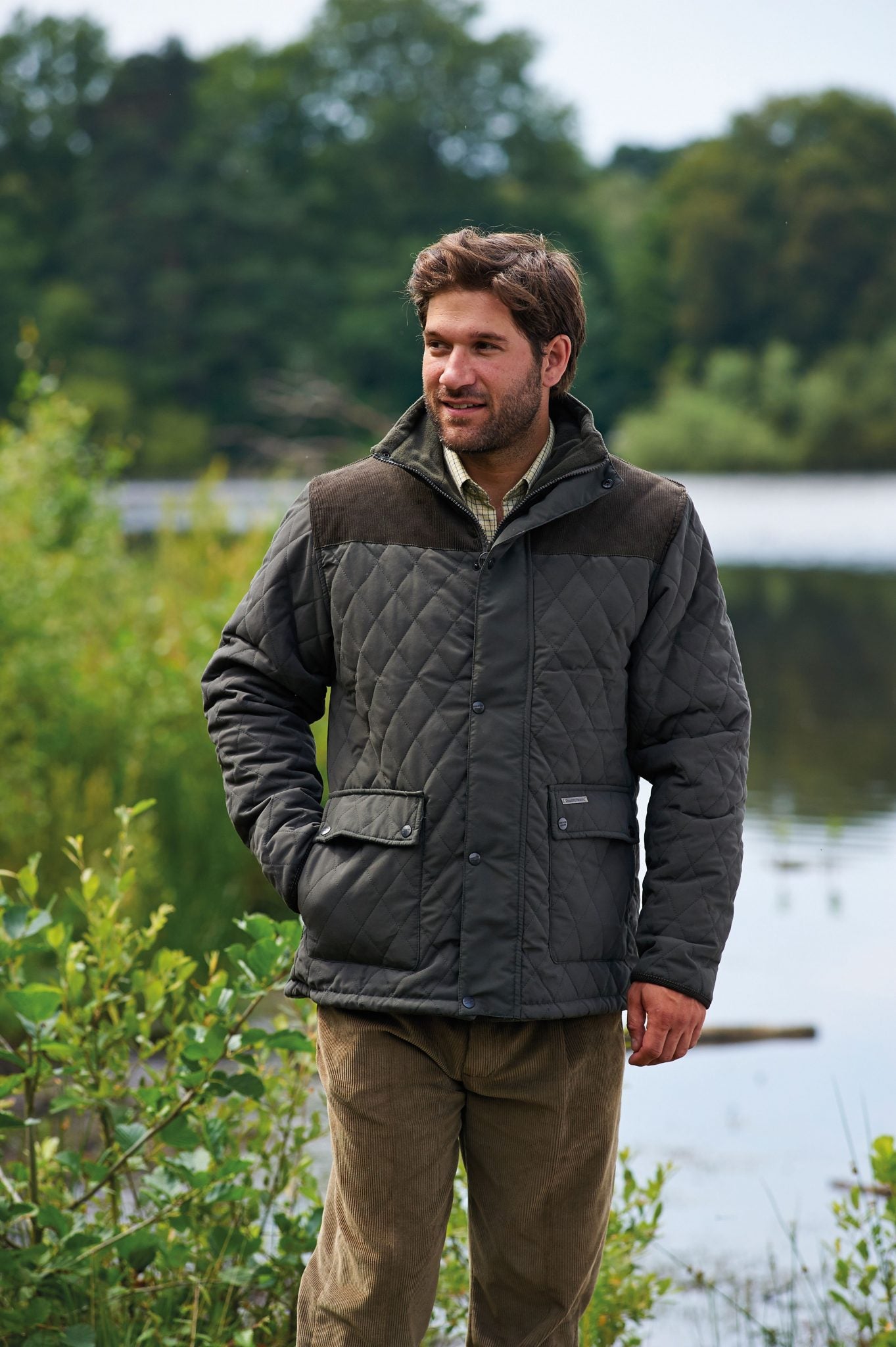 Champion Lewis Men's Jacket Olive 2