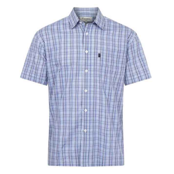 Champion-Poole-Men's-Short-Sleeve-Shirt-Blue-2