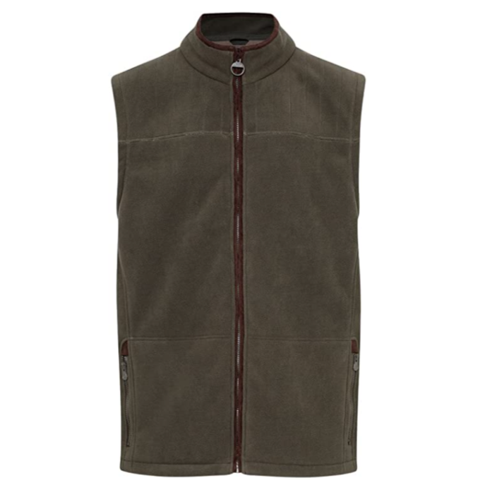 Champion Portree Fleece Gilet Olive Green 1