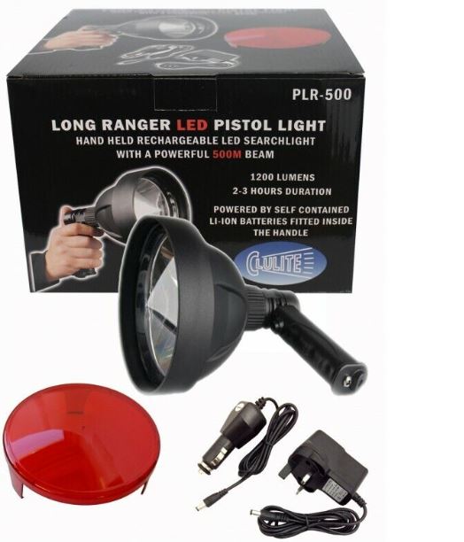 Clulite PLR500 Long Range Pistol Torch 2