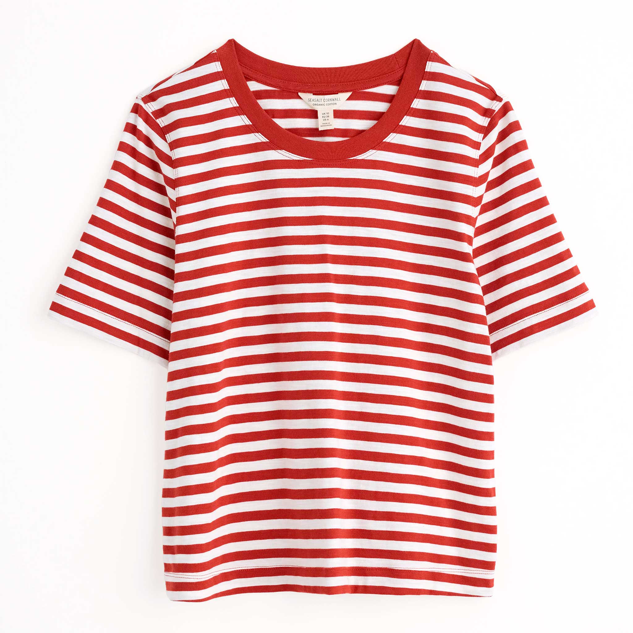 Copseland-T-Shirt-Stripe---Mini-Cornish-Chalk-Dark-Cinnamon---1