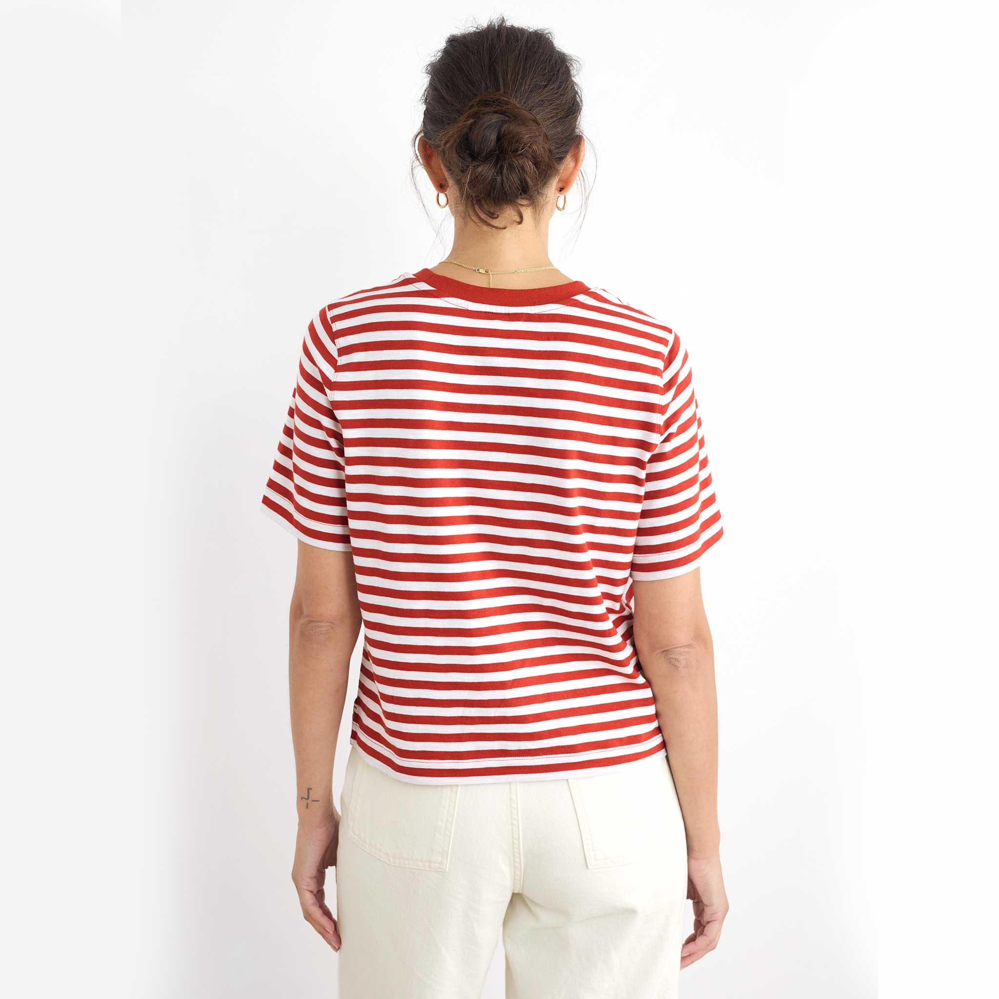 Copseland-T-Shirt-Stripe---Mini-Cornish-Chalk-Dark-Cinnamon---2