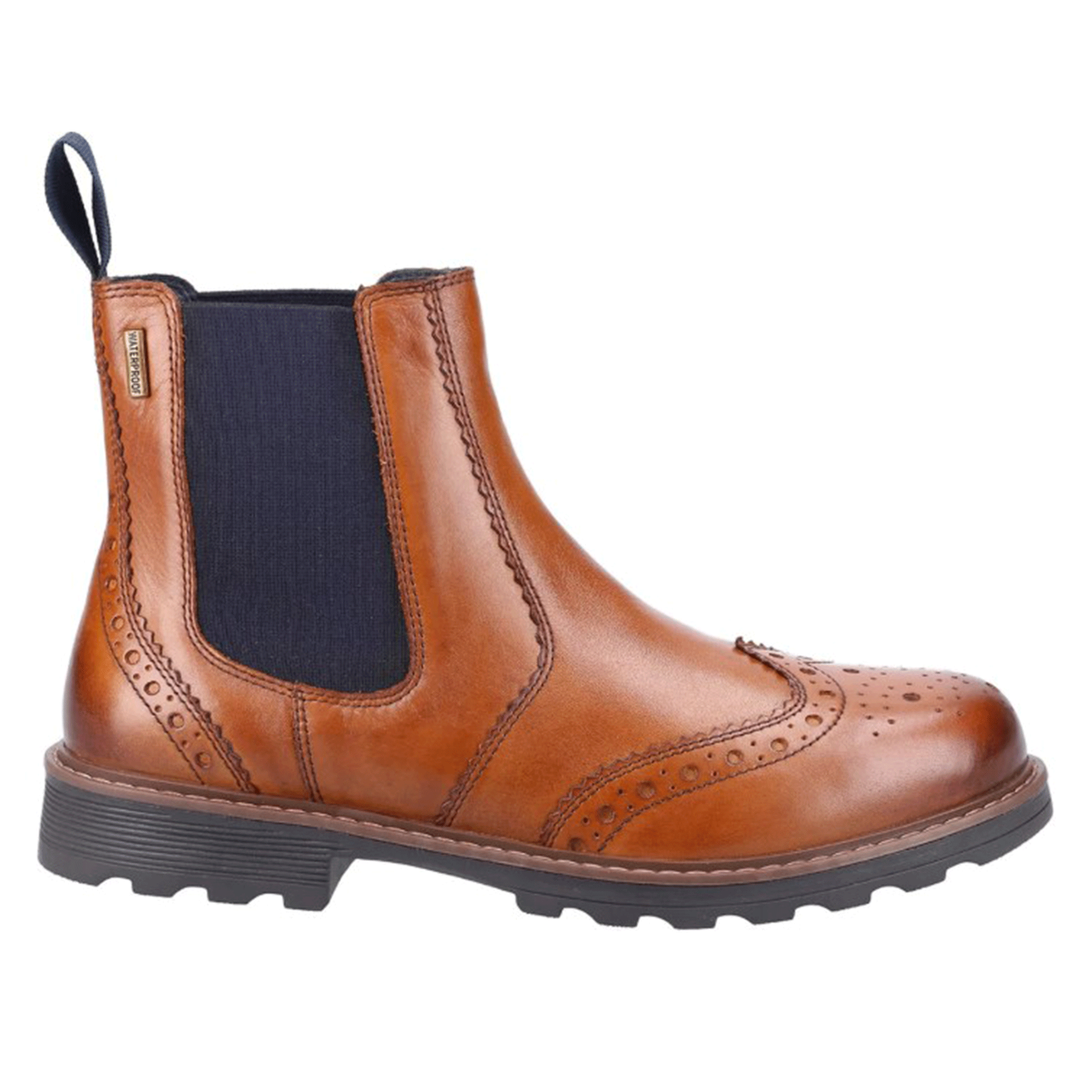 Cotswold Ford Chelsea Boots Tan Mens