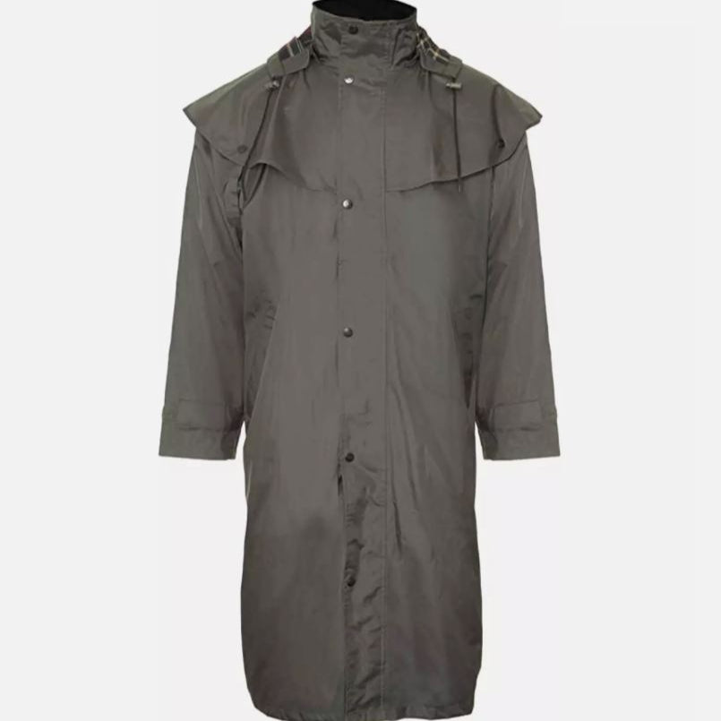 Country Estate Men's Highgrove Waterproof Riding Coat Olive 3