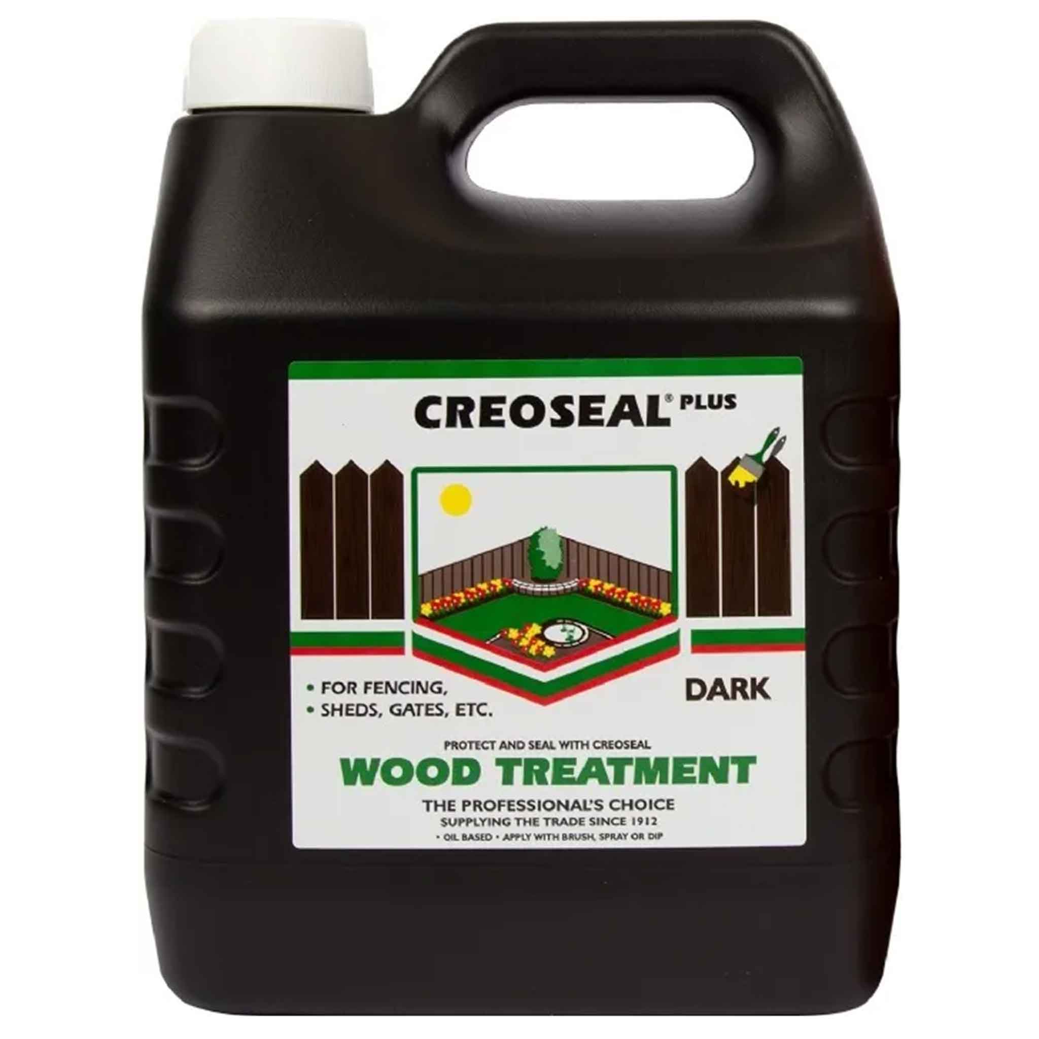 Creoseal Plus Wood Treatment 4 Litre (Light & Dark Brown)