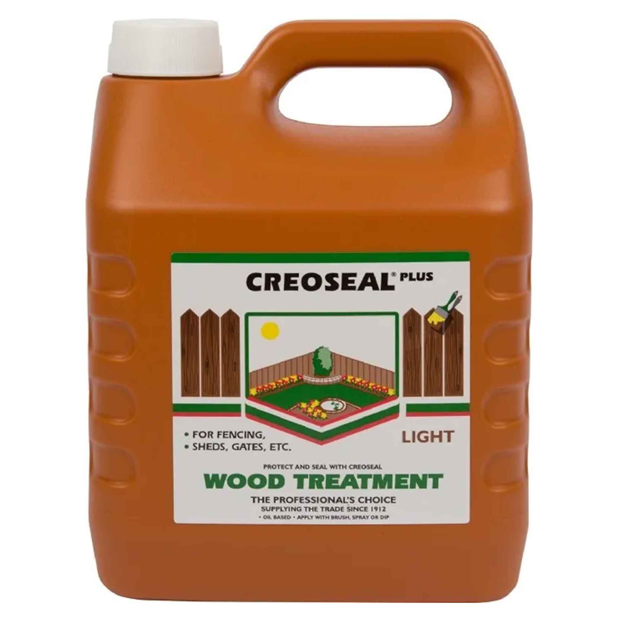 Creoseal Plus Wood Treatment 4 Litre (Light & Dark Brown)