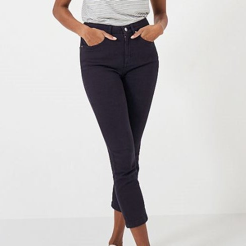Crew Clothing Ladies Cropped Jeans Heritage Navy
