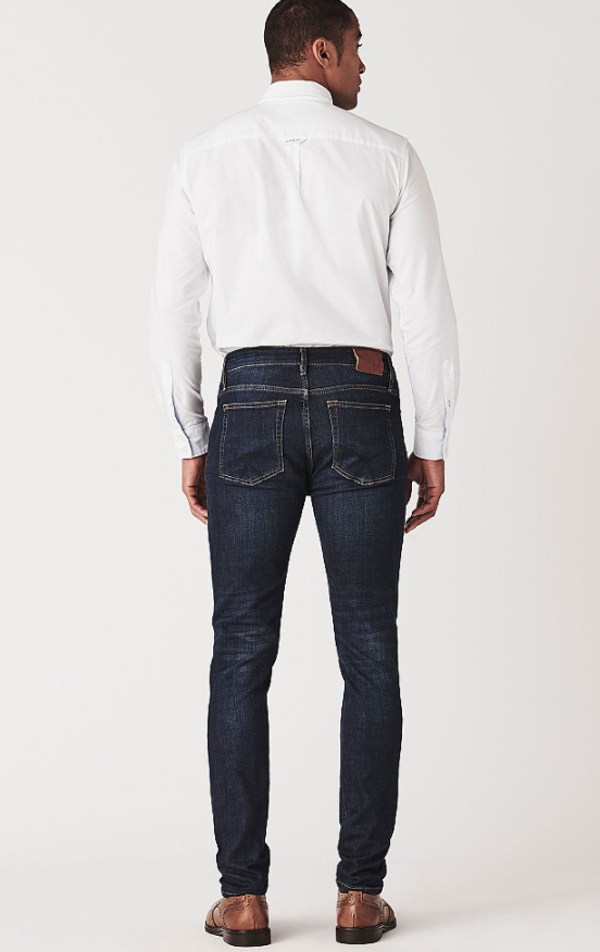 Crew Clothing Spencer Slim Leg Jeans Vintage Blue 2