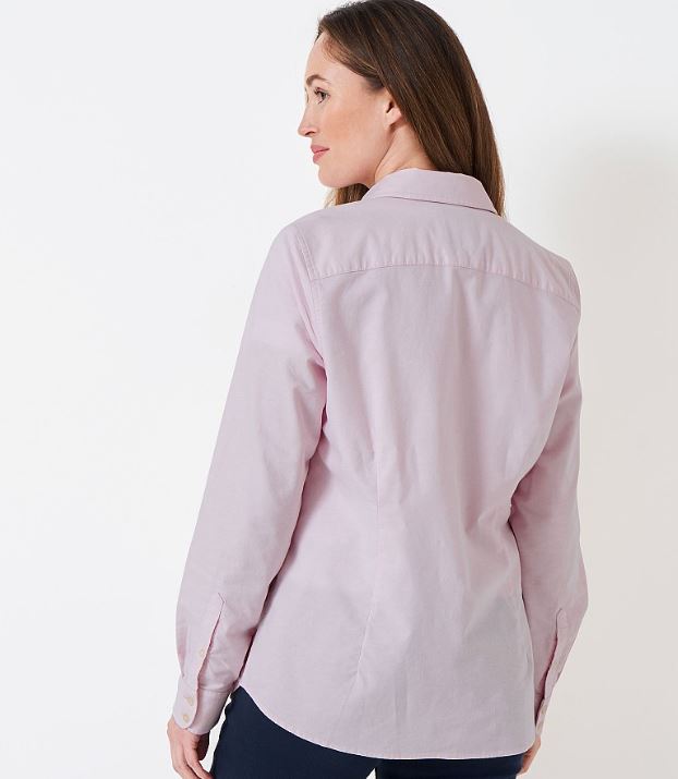 Crew Women's Bracken Oxford Shirt Pink 4