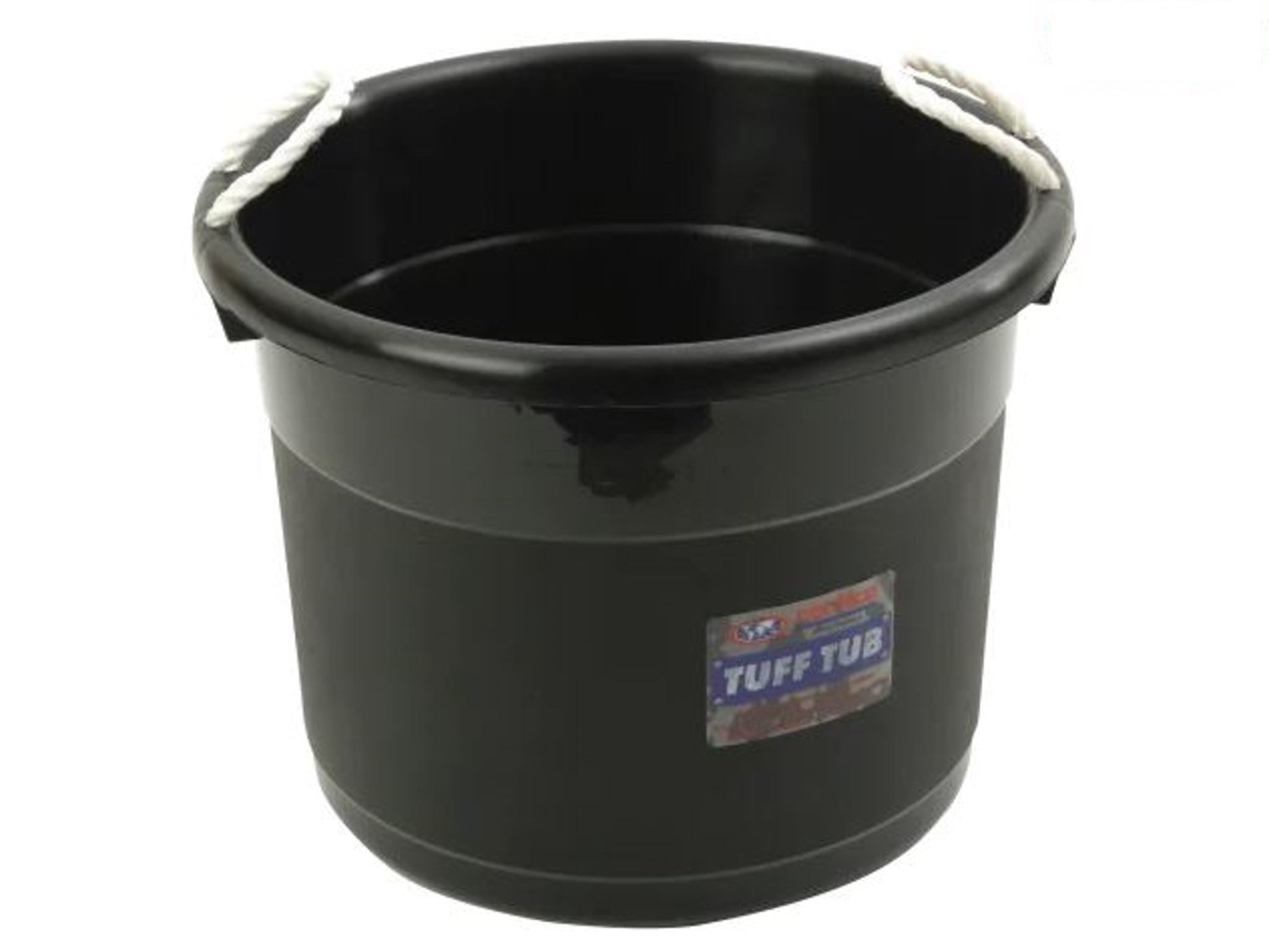 Curver Tuff Tub Black Bucket 69L 2