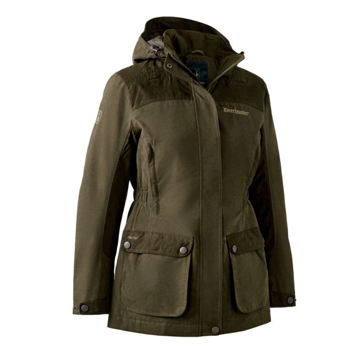 Deerhunter Womens Eagle Winter Jacket Tarmac Green 1