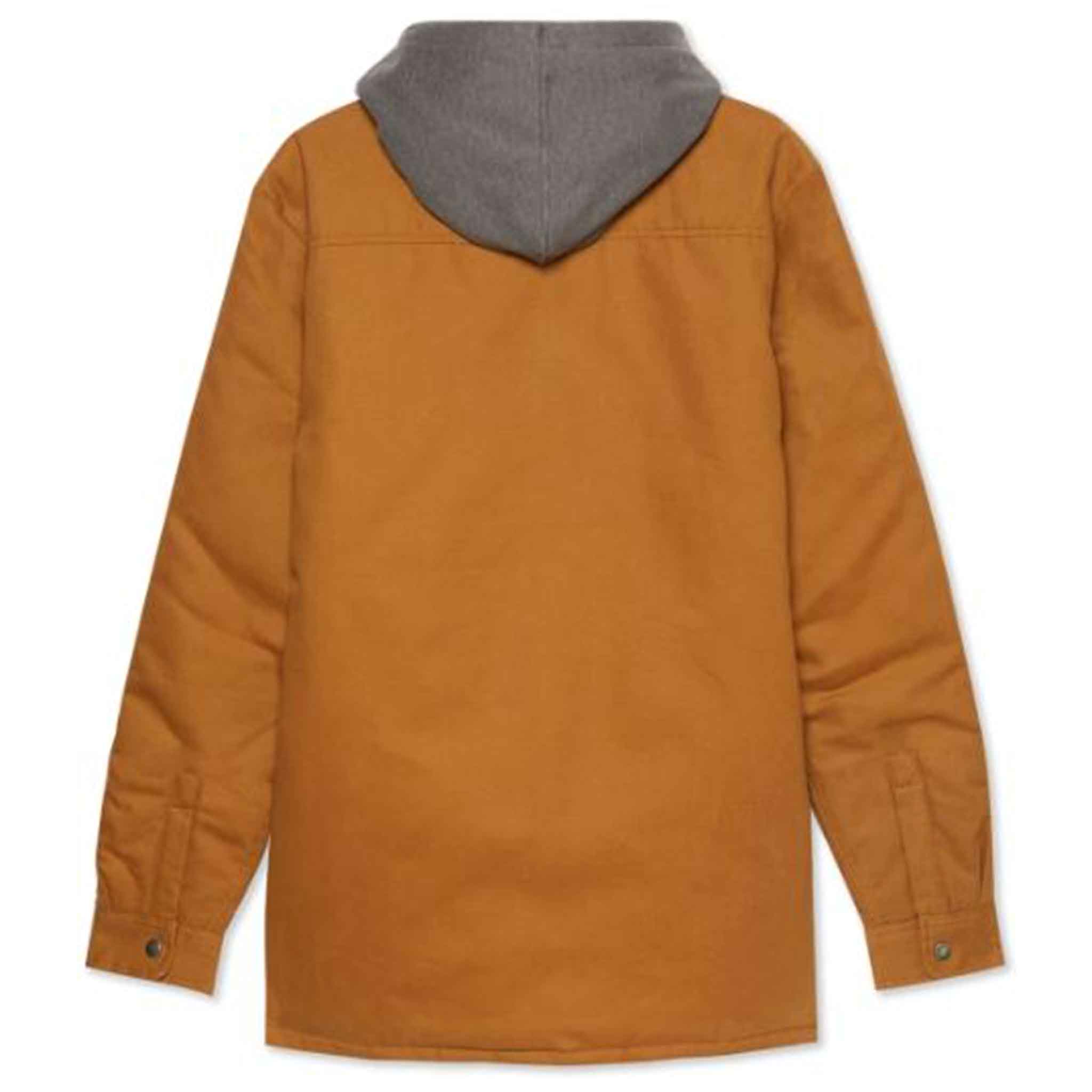 Dickies-Duck-Shirt-Men's-Canvas-Jacket-Brown-2