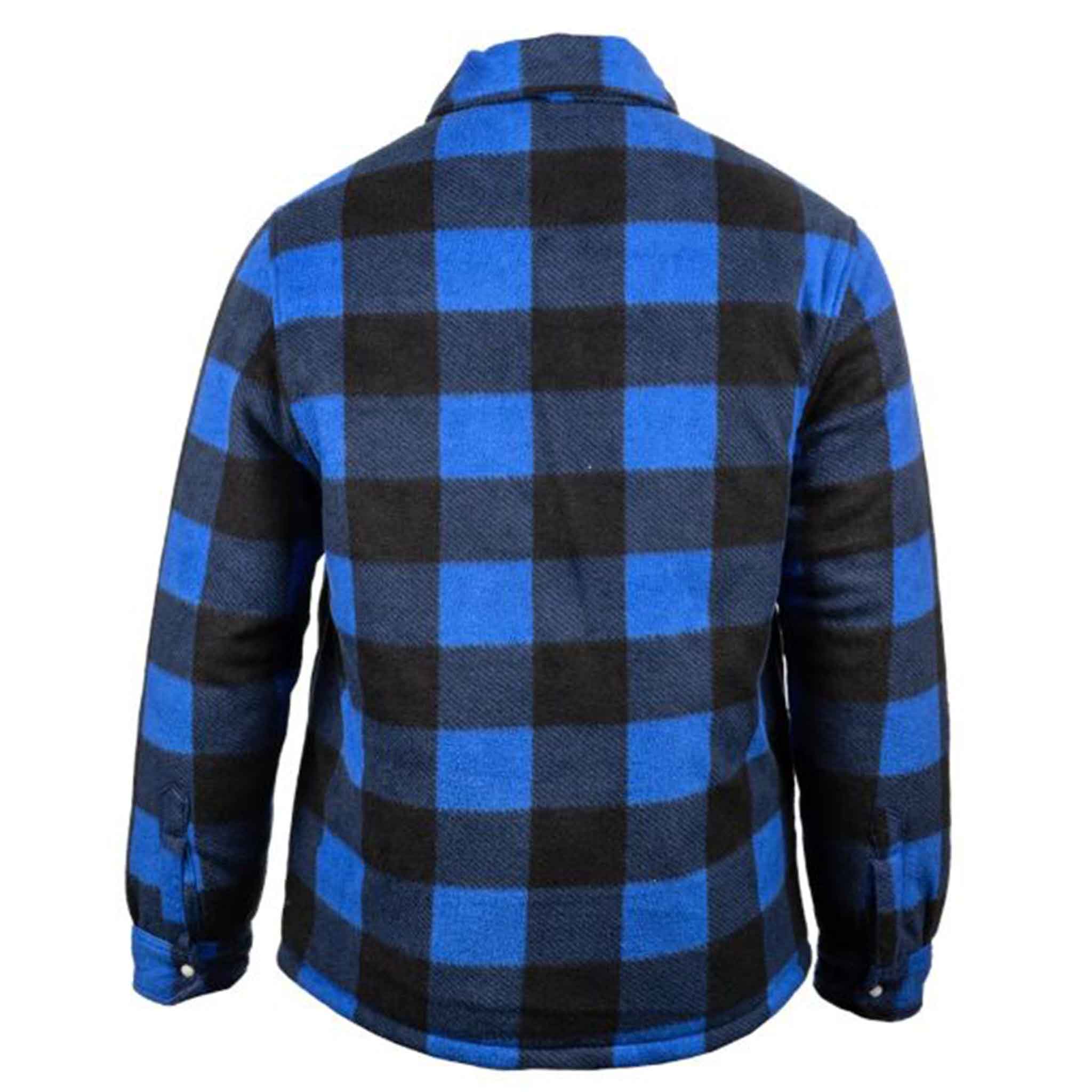 Dickies-Portland-Men's-Padded-Shirt-Jacket-Blue-4