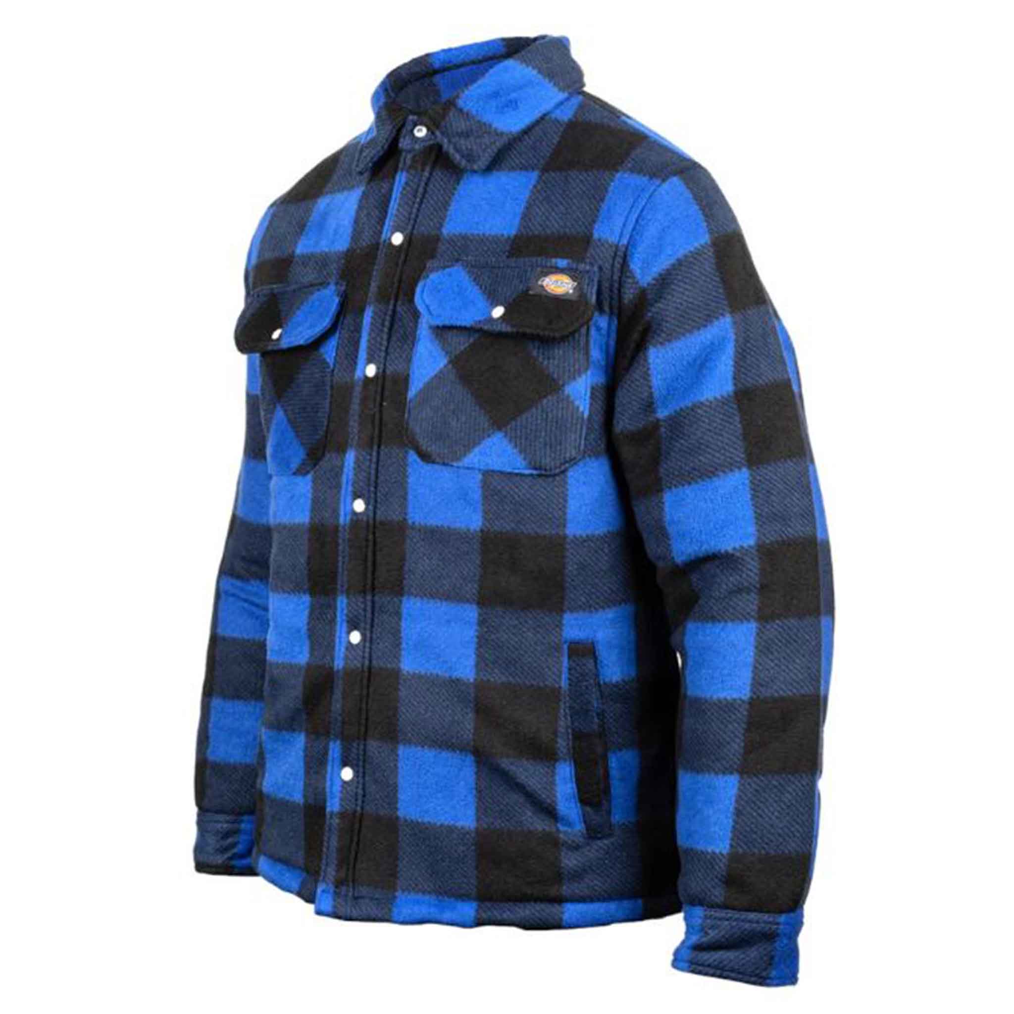 Dickies-Portland-Men's-Padded-Shirt-Jacket-Blue-6