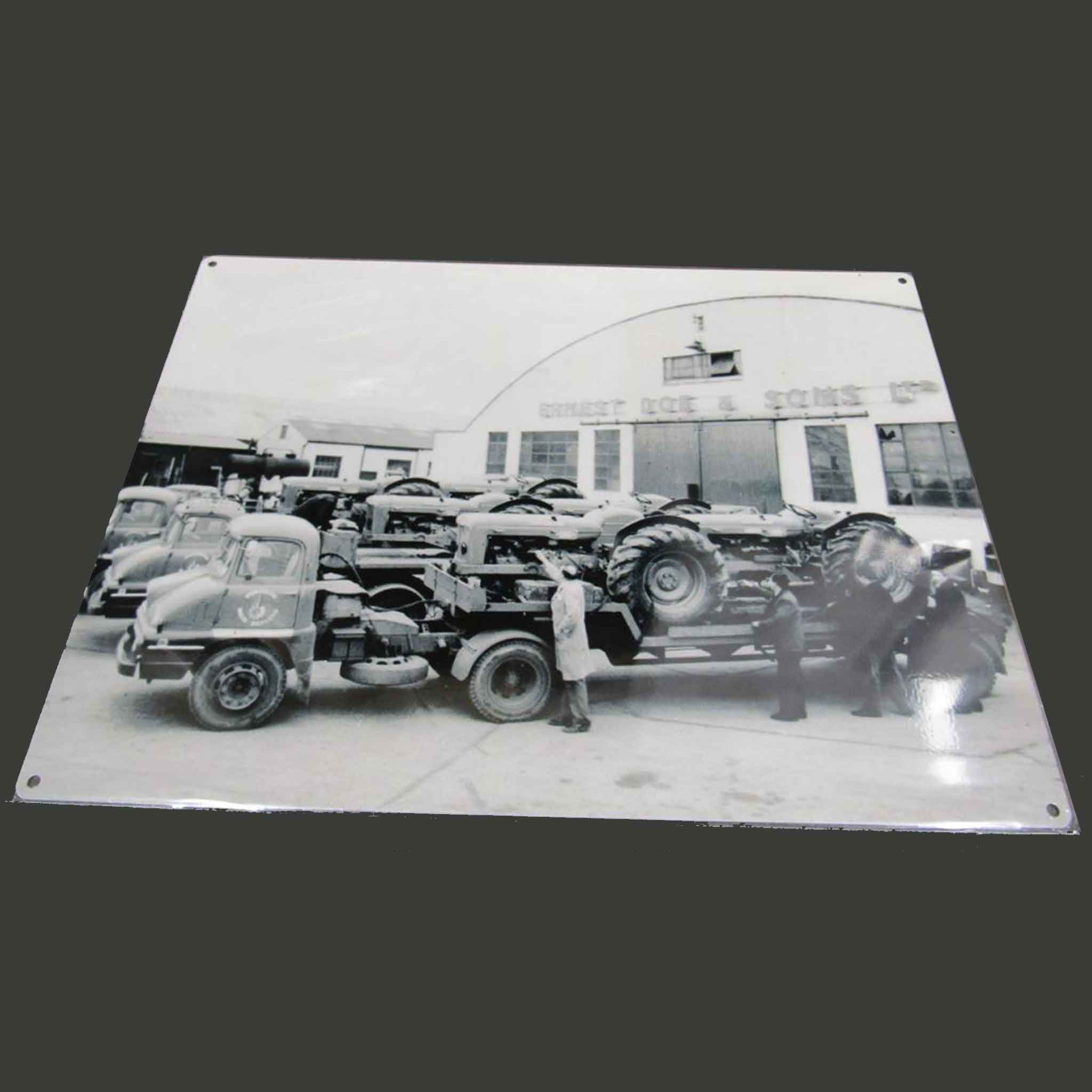 Doe Triple D Tractor Delivery Large Metal Sign 30x40cm