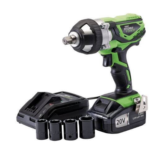 Draper 01031 Storm Force 20V Cordless Impact Wrench 2