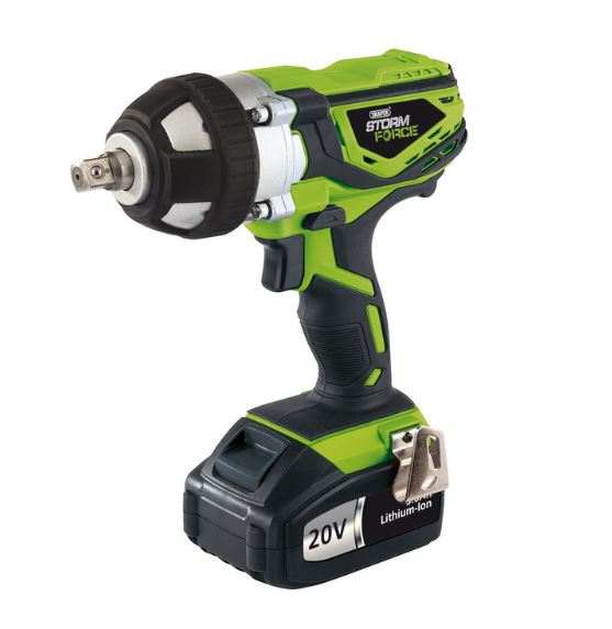 Draper 01031 Storm Force 20V Cordless Impact Wrench 1