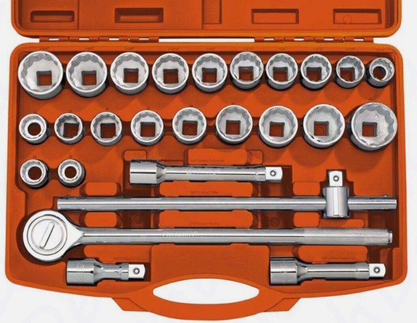 Draper 04502 3-4 inch Square Drive Metric Socket Set (26 pcs) 2