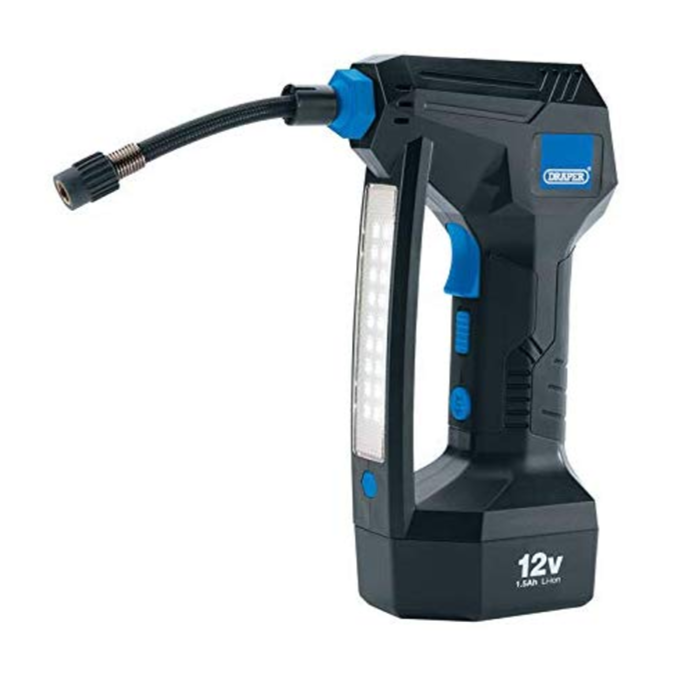 Draper 20582 12V Cordless Air Compressor 1