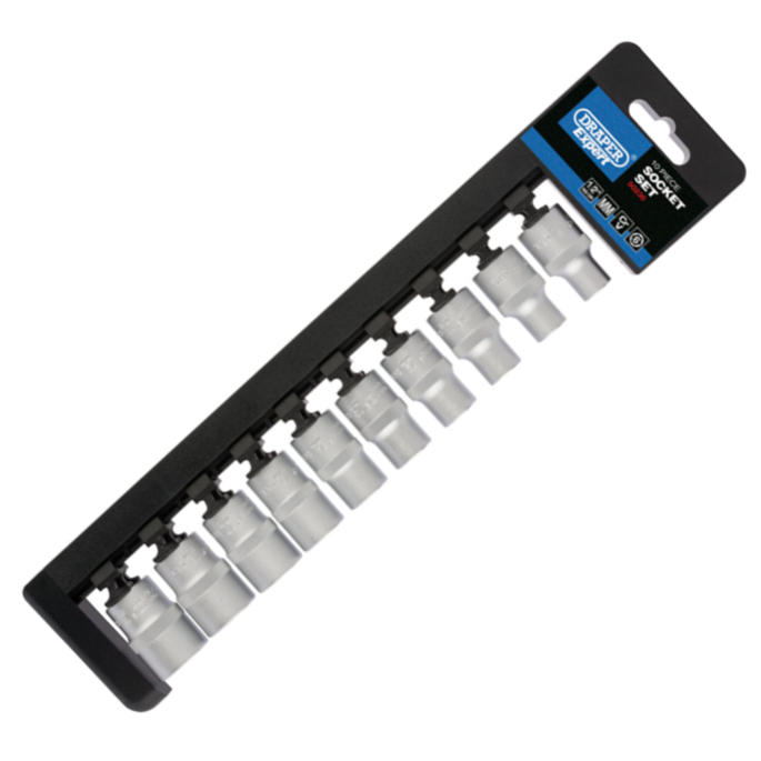 Draper 50236 10pc Half Inch Square Drive Metric Socket Set 1