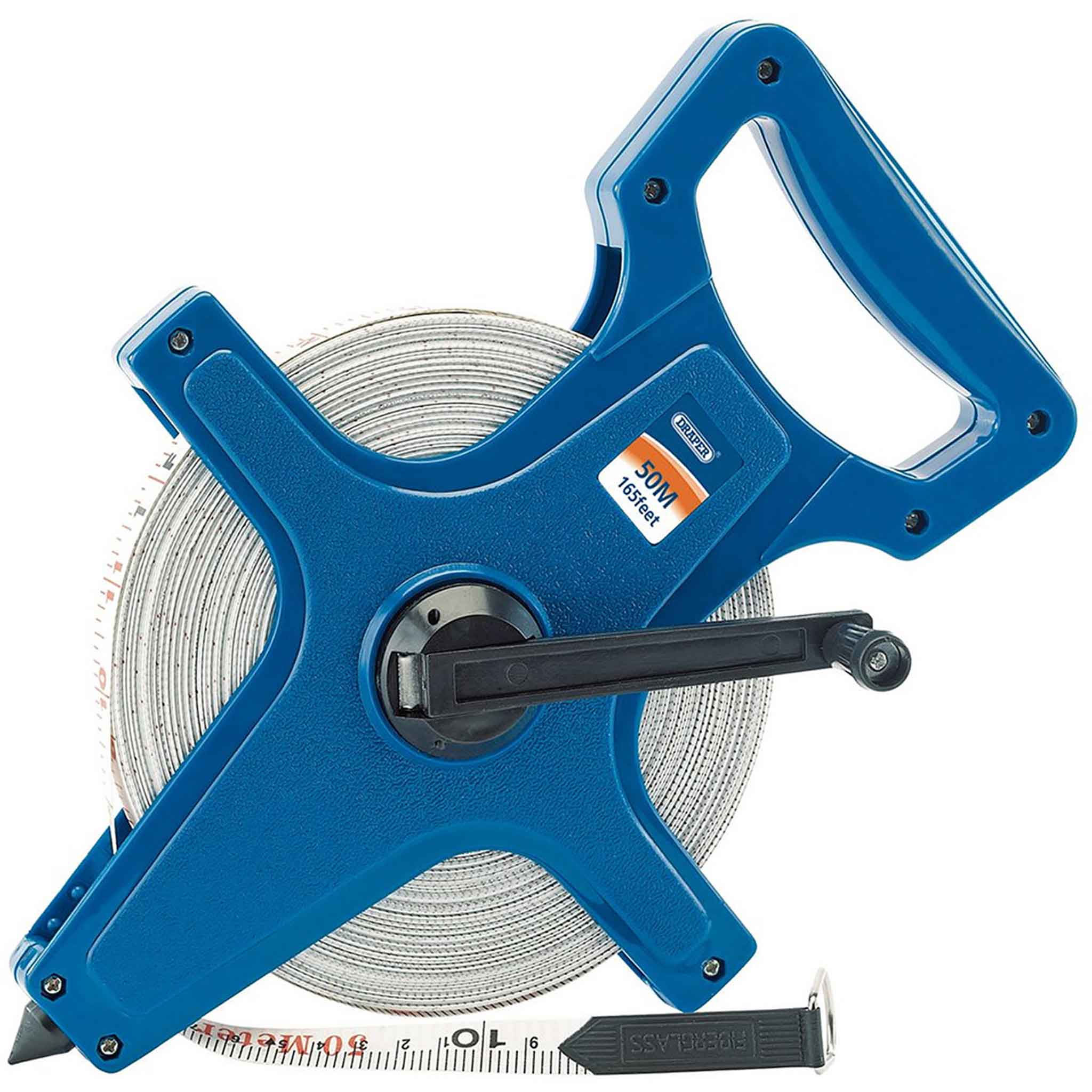 Draper 51089 50m-165ft Fibreglass Surveyors Tape