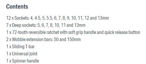 Draper Expert 04463 Qtr Inch Metric Socket Set (25 Piece) 2
