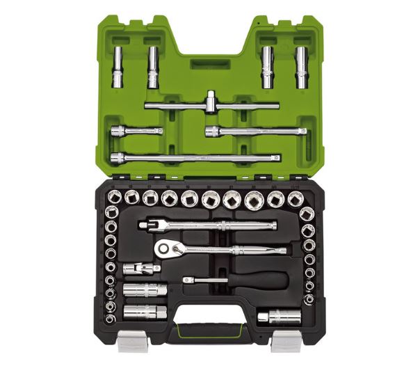 Draper Expert 04464 3-8 inch Square Drive Metric Socket Set (41 Piece)