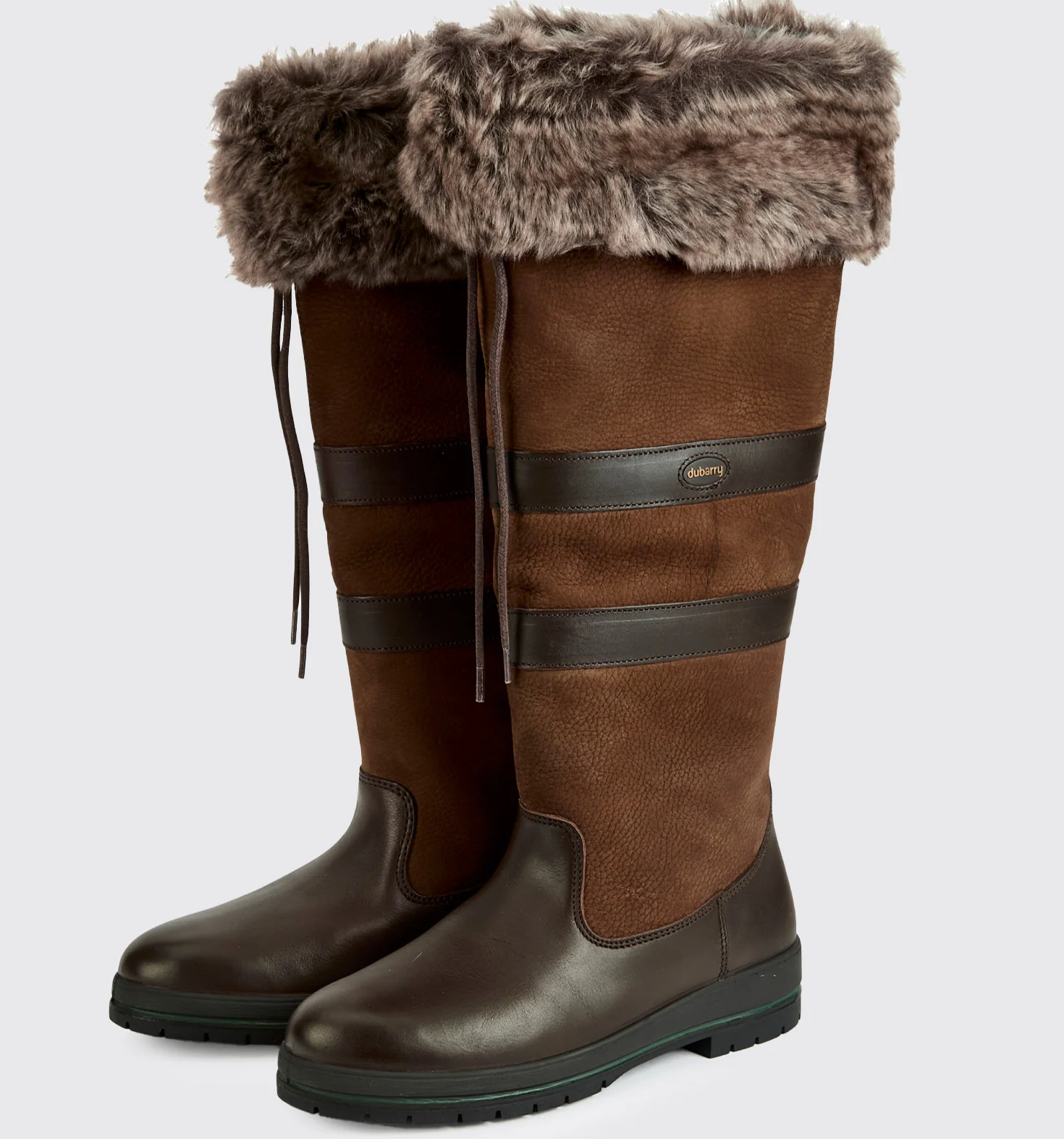 Dubarry Raftery Faux Fur Boot Liners Elk