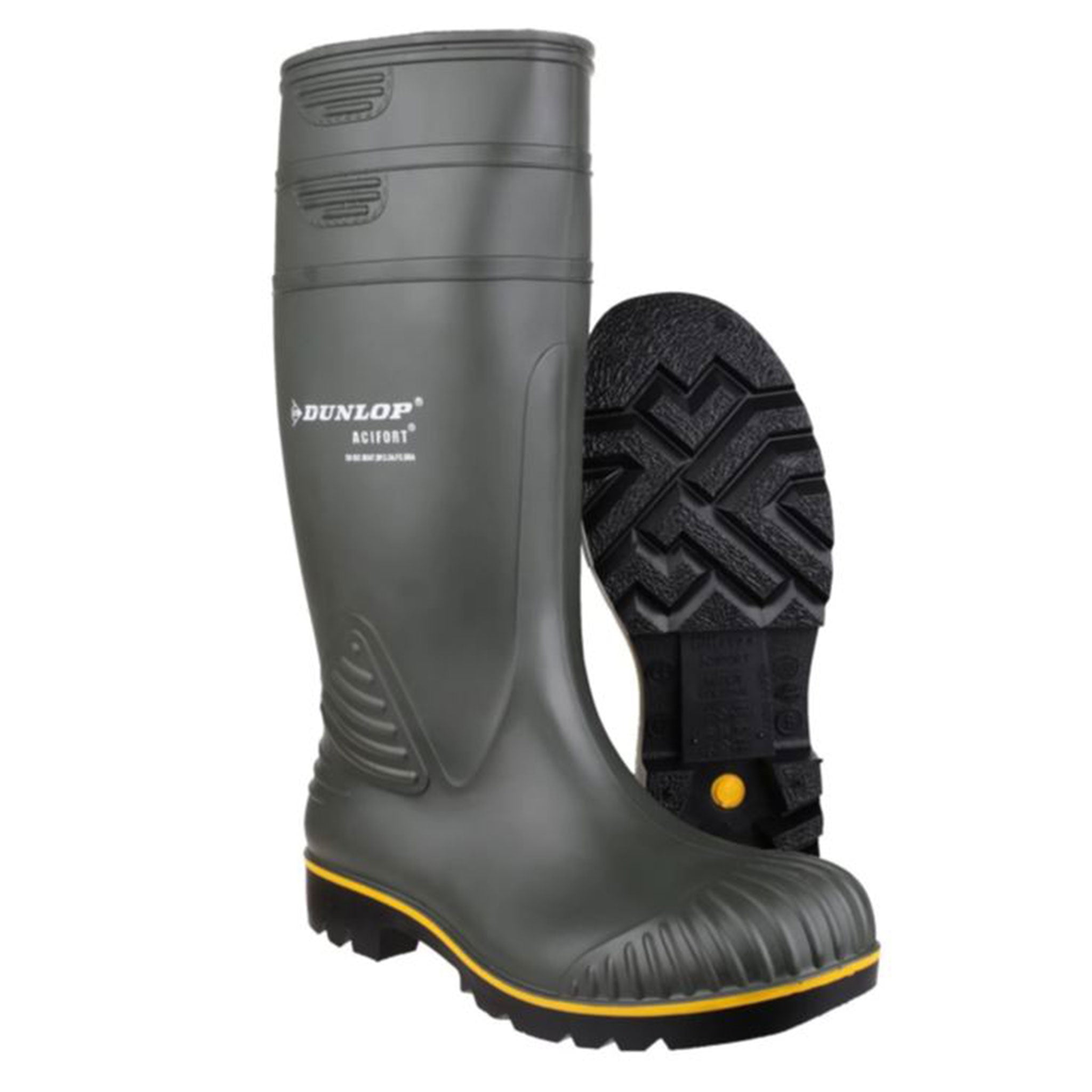Dunlop Acifort B440631 Heavy Duty Wellingtons Non Safety