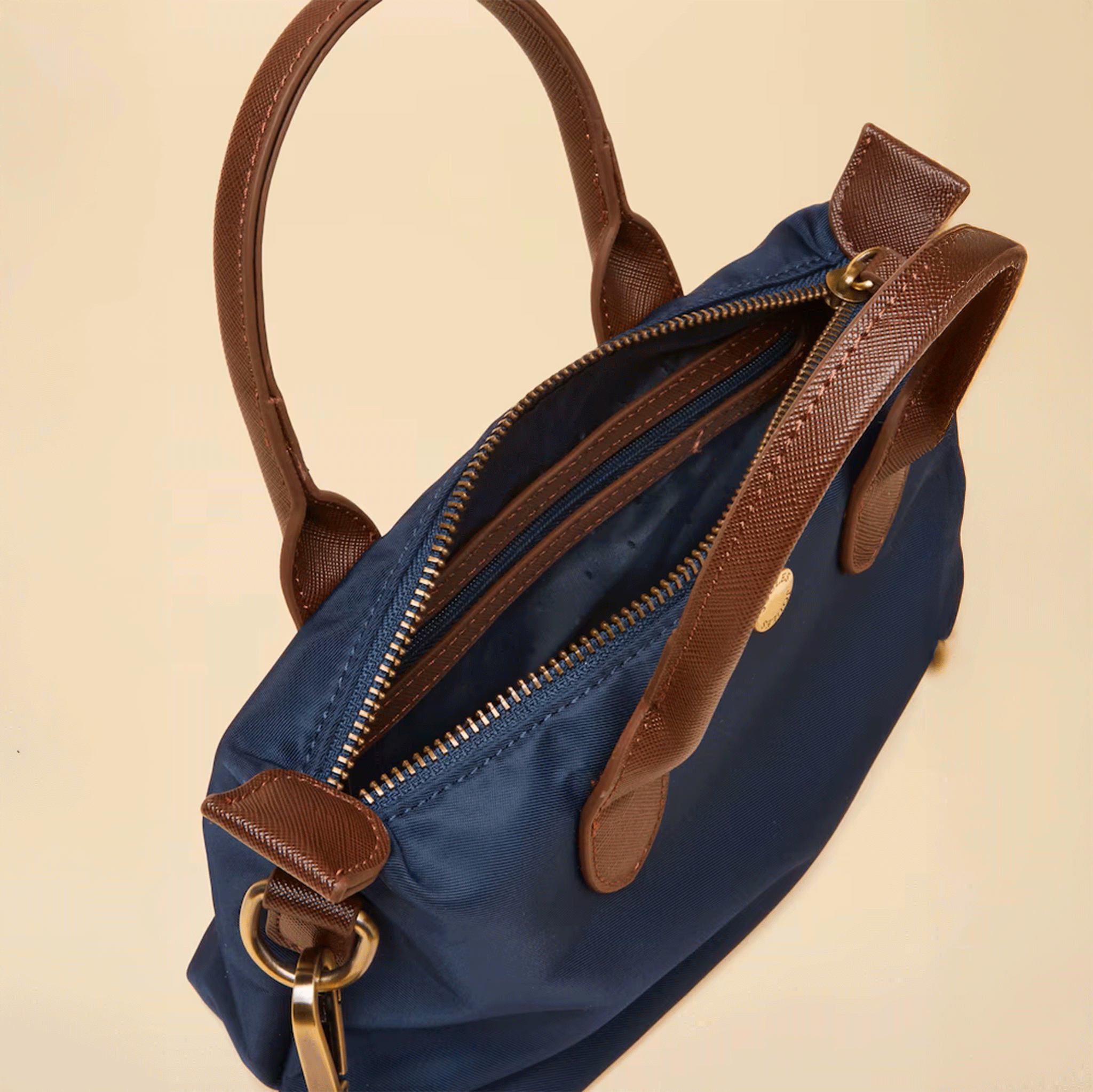 Joules Edie Mini Cross Body Bag in Navy