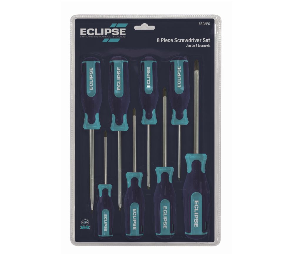 Eclipse 8 Piece Screwdriver Set 1