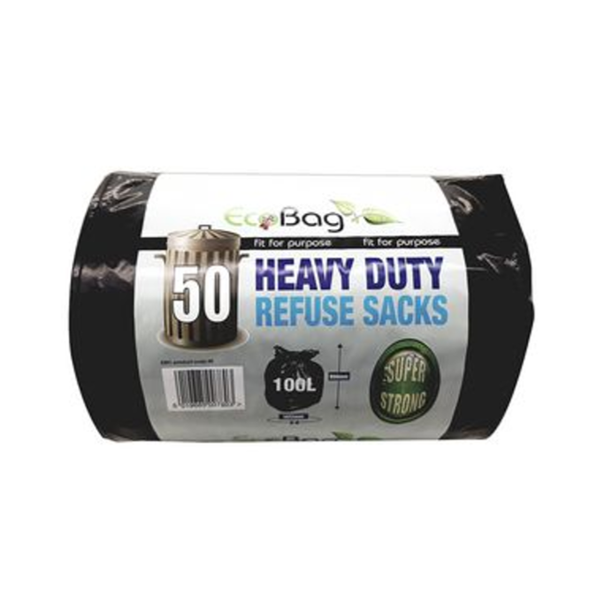 EcoBag 100L Heavy Duty Refuse Sacks