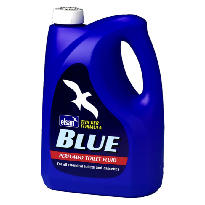Elsan Blue Perfumed Toilet Fluid 4L