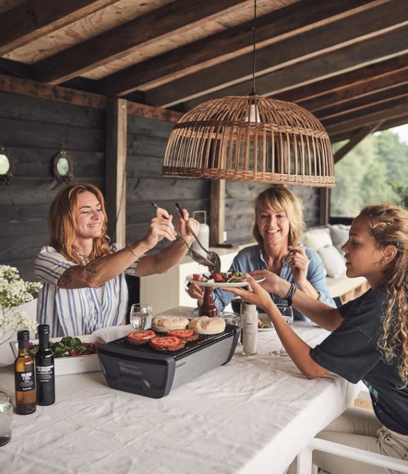 Enders Aurora Portable Charcoal BBQ Grey 3