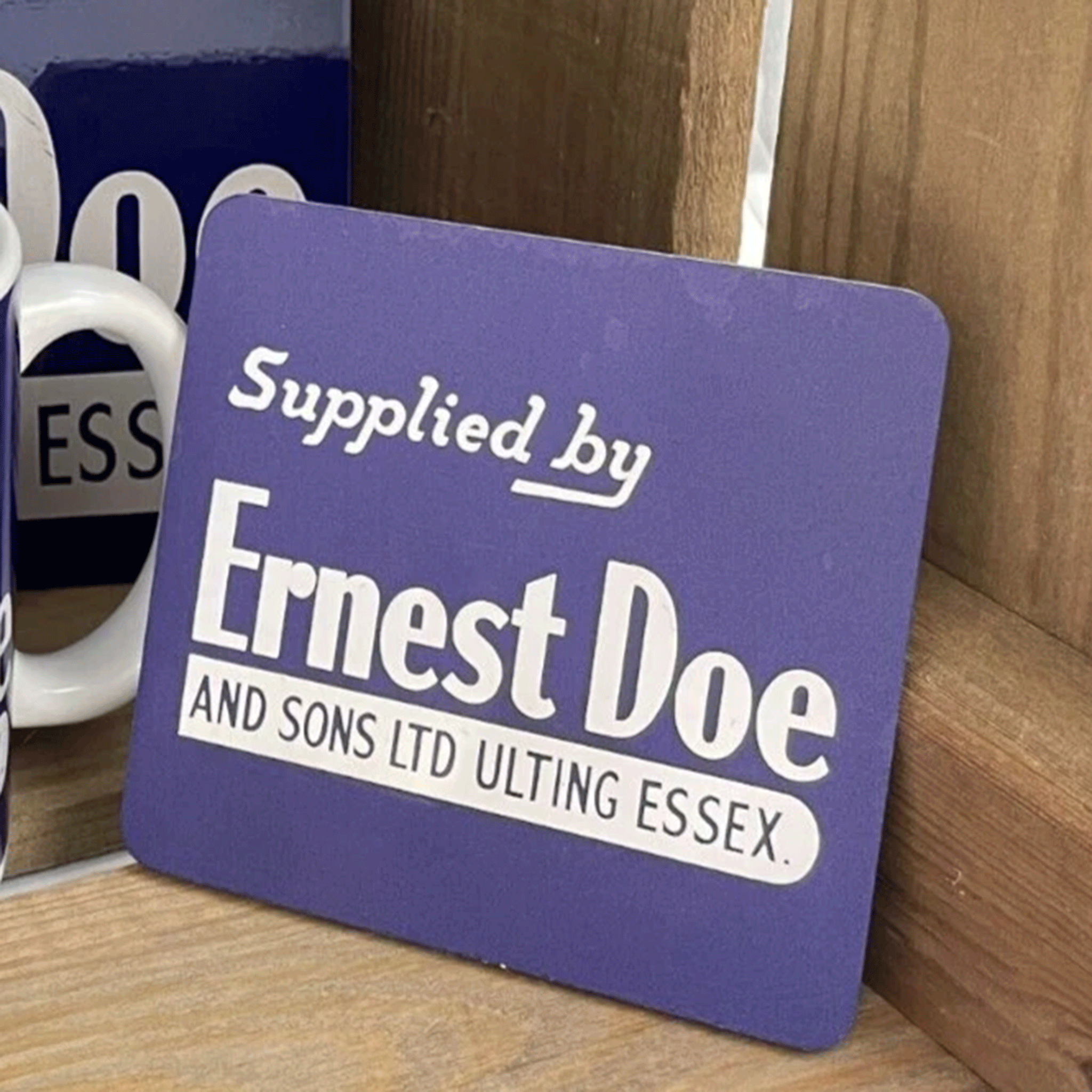 Ernest Doe Vintage Farming Tractor Coaster